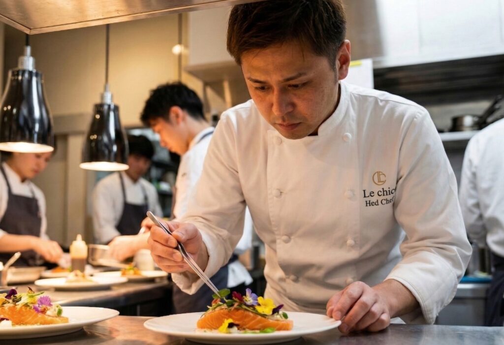 ラシックアンジュール料理長の小林 勇人
